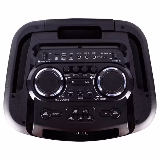 Bluetooth Original pasivo de rango medio Tws Audio profesional USB Altavoz portátil LED Bluetooth línea altavoz portátil de fiesta